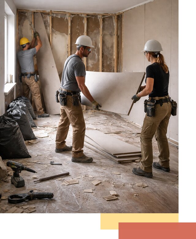 Демонтаж стеновых панелей в Морозовске быстро и аккуратно