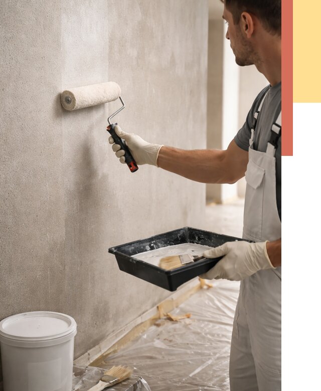 Грунтовка стен в Морозовске от 2259 руб. м2 — быстро, недорого, с материалом | ОТДЕЛОЧНИК-Мрз