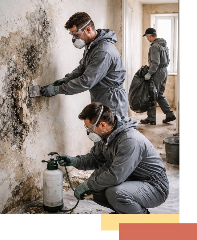 Удаление плесени со стен профессионально в Морозовске