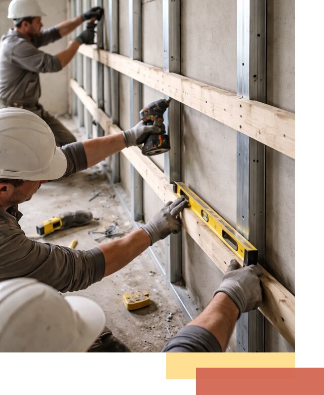 Устройство обрешетки под панели в Морозовске