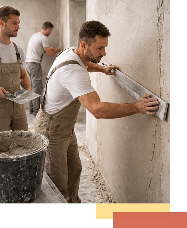 Штукатурка стен без маяков в Морозовске быстро и качественно