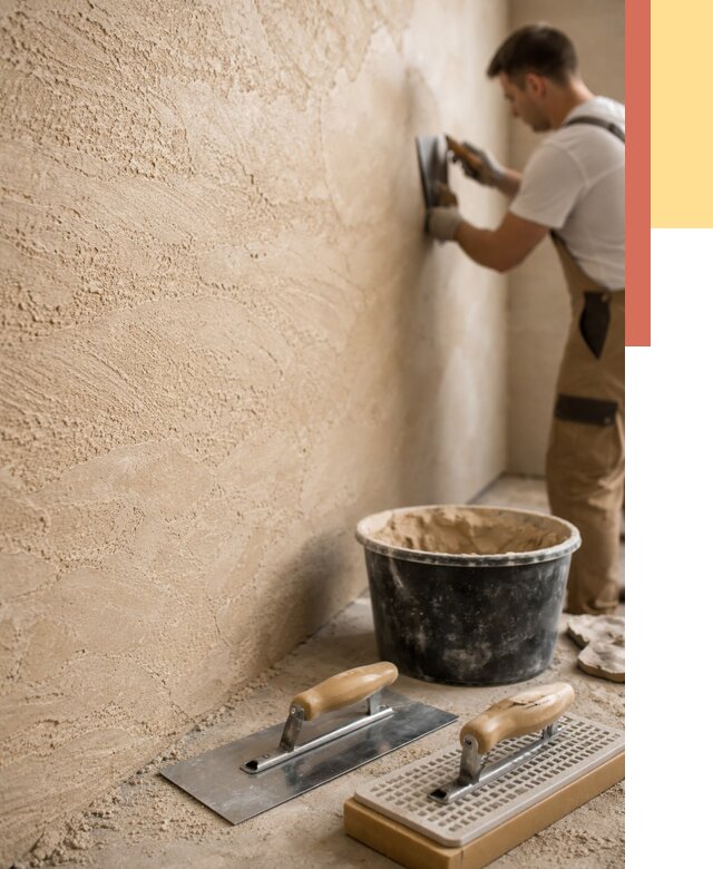 Декоративная штукатурка травертин в Морозовске от 1848 руб/м2 — качественно и недорого | ОТДЕЛОЧНИК-Мрз