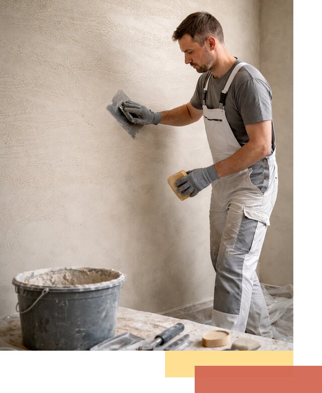 Декоративная штукатурка травертин в Морозовске для стен и потолков