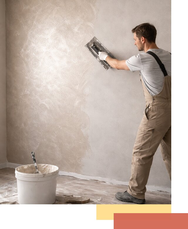 Декоративная штукатурка «Мокрый шелк» под ключ в Морозовске