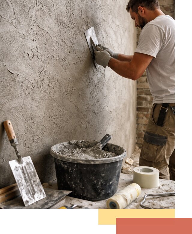 Декоративная штукатурка лофт в Морозовске — отделка стен и потолков