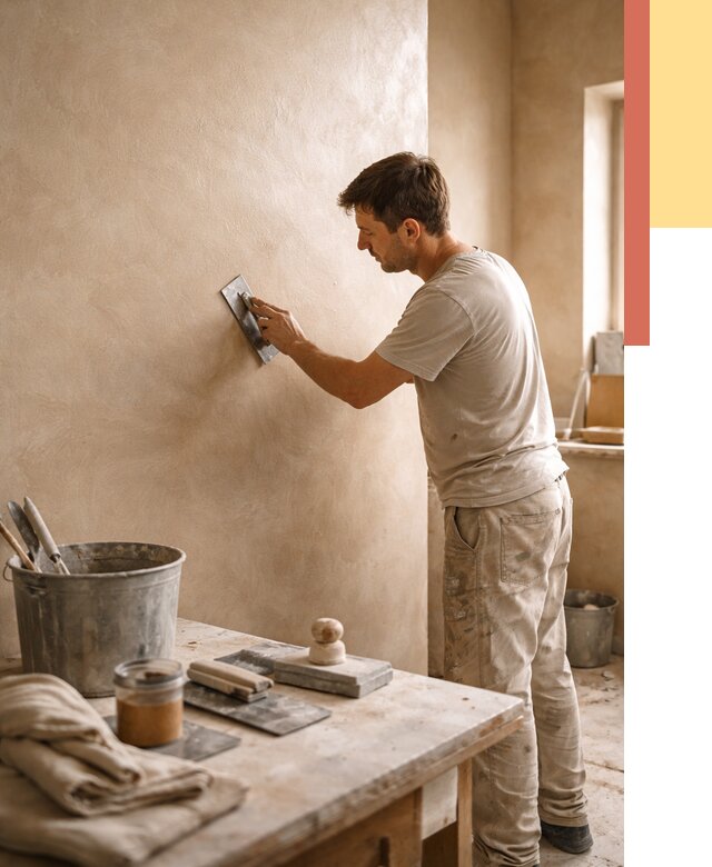 Марокканская штукатурка таделакт в Морозовске под ключ от 4312 руб. | ОТДЕЛОЧНИК-Мрз