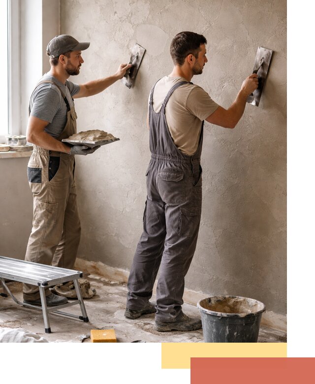 Ремонт декоративной штукатурки и восстановление фактуры в Морозовске