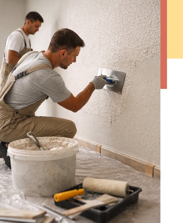 Нанесение жидких обоев в Морозовске от 7700 руб./м2 — быстро и недорого | ОТДЕЛОЧНИК-Мрз