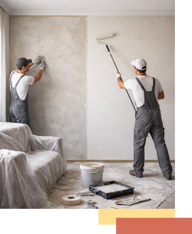 Покраска стен антивандальной краской в Морозовске