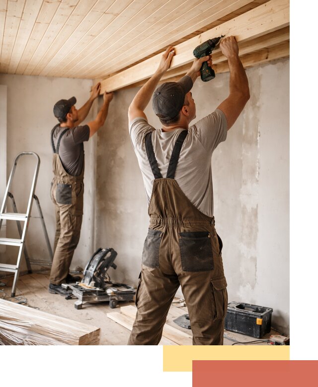 Монтаж потолка из вагонки в Морозовске профессионально и аккуратно