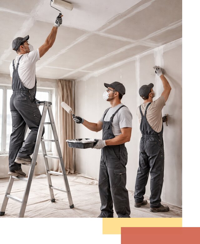 Покраска потолка из гипсокартона в Морозовске качественно и недорого