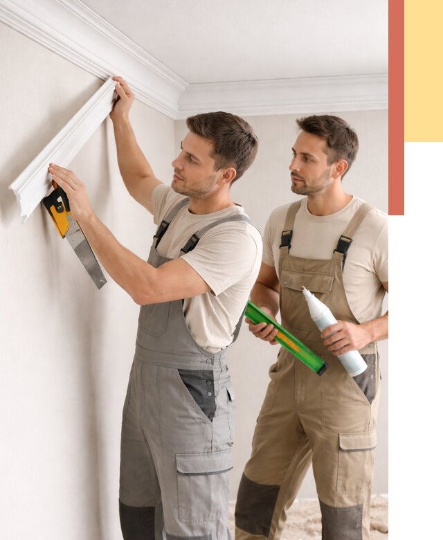 Монтаж потолочного плинтуса в Морозовске от 2361 руб. — быстро и недорого | ОТДЕЛОЧНИК-Мрз