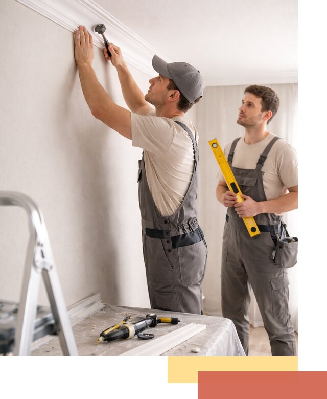 Монтаж потолочного плинтуса в Морозовске качественно и быстро